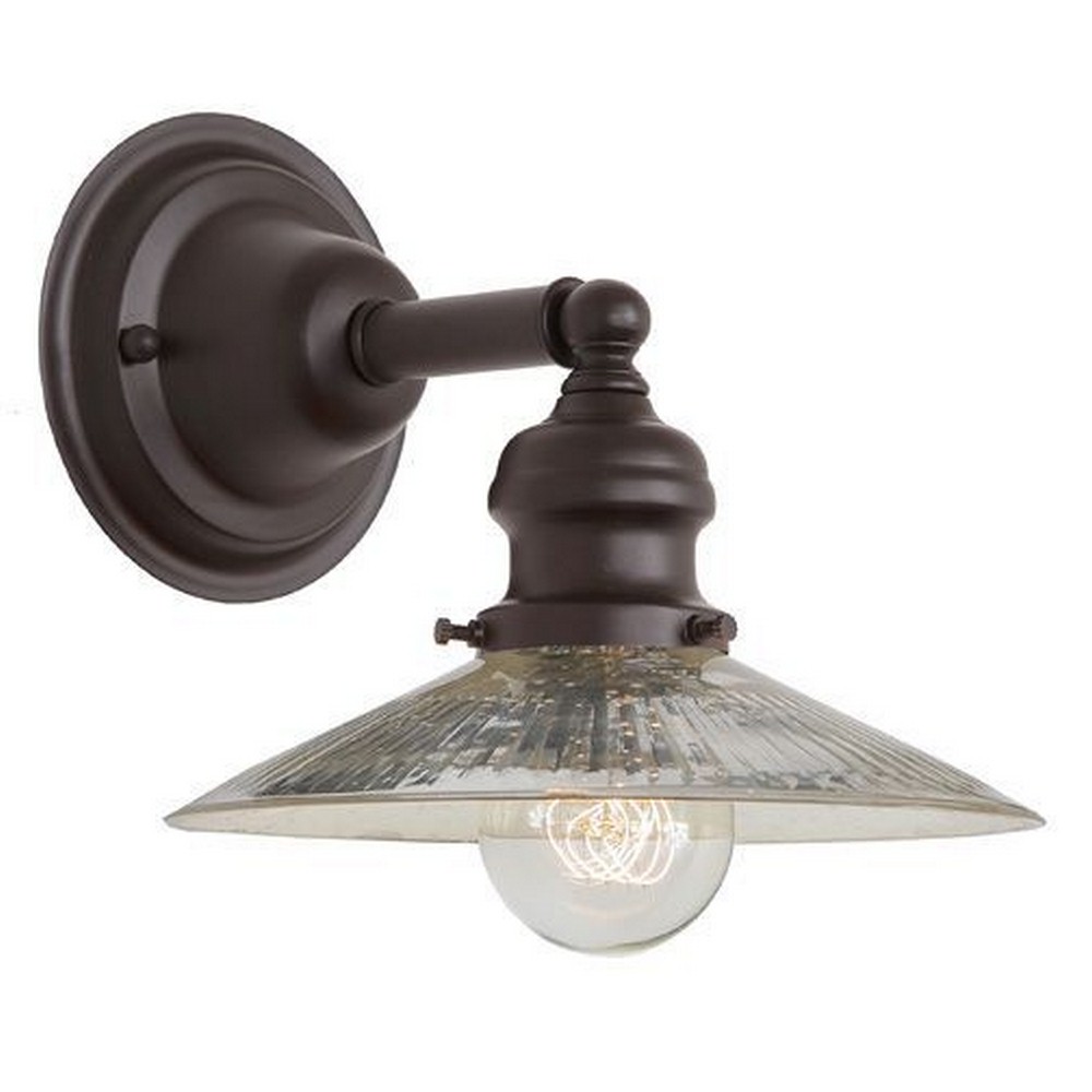 JVI Designs-1210-08 S1-SR-Union Square - One Light 10.50 Inch Wall Sconce   Union Square - One Light 10.50 Inch Wall Sconce